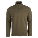 EDDIE BAUER MEN'S 1/4 ZIP DARK OLIVE - LARGE - Brand New