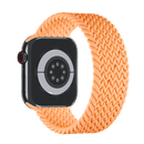 APPLE WATCH 45MM BRAIDED SOLO LOOP SIZE 6 BRIGHT ORANGE - Like New