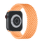APPLE WATCH 45MM BRAIDED SOLO LOOP SIZE 6 BRIGHT ORANGE - Like New