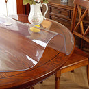 OstepDecor 42" Round Clear Table Protector, 2mm Thick Plastic Table Cover - Brand New