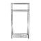 SAFERACKS 18"X36"X72" CLOTHING RACK WITH ADJUSTABLE SHELVES HANGER ROD - Black - Like New