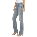 Silver Jeans Co. Women's Suki Mid Rise Curvy Fit Slim Bootcut Jeans - Legacy - Brand New