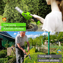 Sixseyaa Cordless Grass Shear Mini Hedge Trimmer 2000mAh 7.2V - Green - Like New