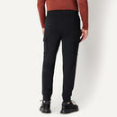 AMAZON ESSENTIALS MEN'S ACTIVE SWEAT RELAXED-FIT CARGO JOGGER - MEN M - BLACK - Like New