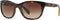 RAY BAN Women's Square Sunglasses RB4216 - Brown Gradient/Light Havana Like New