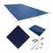 Blue Wave 20-ft x 40-ft Rectangular In Ground Pool Safety Cover - Blue - Like New