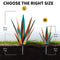 KODIBO LARGE TEQUILA RUSTIC SCULPTURE AGAVE PLANTS PATIO HOME BLUE - L - Like New