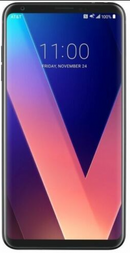 For Parts: LG V30 128GB SPRINT/T-MOBILE H932 BLACK - CRACKED SCREEN/LCD