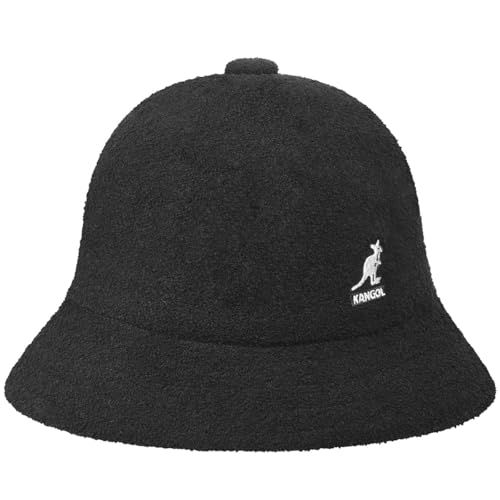 0397BC KANGOL MEN, WOMEN BERMUDA CASUAL SMALL - BLACK - Like New