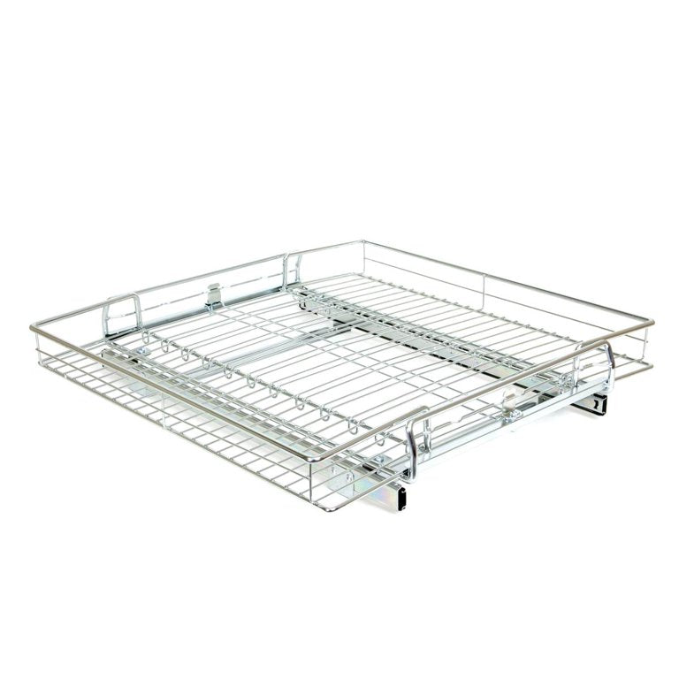 Origami Rack Group 2SD-13 Household Sliding Cabinet Organizer 2 pack Silver Like New