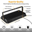 XYCN 500W LED Flood Light Outdoor,Super Bright 55500lm 2850W Equivalent - White - Like New