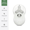 HUNTER FAN 44 CONTEMPORARY CEILING FAN LED LIGHT REMOTE CC5C92C46 - Fresh White - Like New