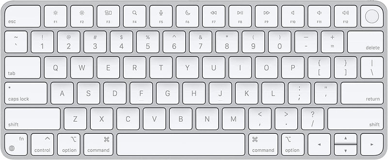 Apple White Magic Keyboard with Touch ID Wireless Bluetooth - Scratch & Dent