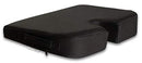 TRAVELMATE LARGE MEDIUM-FIRM WELLNESS SEAT CUSHION 17 X 13 X 3 HD-01 - BLACK - Like New