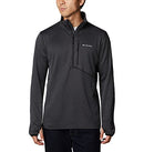COLUMBIA BIG & TALL PARK VIEW FLEECE 1/2 ZIP SIZE MEN M - BLACK HEATHER - Brand New