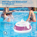 FOIFOPE POOL SPEAKER FLOATING WATERPROOF BLUETOOTH SHOWER SPEAKERS - PINK Like New