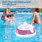 FOIFOPE POOL SPEAKER FLOATING WATERPROOF BLUETOOTH SHOWER SPEAKERS - PINK Like New