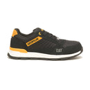 CATERPILLAR MEN'S VENWARD COMPOSITE TOE WIDE BLACK/CAT YELLOW SIZE 10W - Brand New