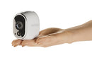 NETGEAR ARLO WIRE-FREE HD SECURITY CAMERA 5-CAMERA SYSTEM NIGHT VISION - WHITE - Like New