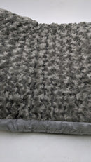 Furhaven Orthopedic Dog Bed, Dogs Up to 35 lbs - Faux Fur Suede Medium - Gray - Brand New