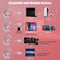 COSBARY Gaming Headset with Mic, 7.1 Surround Sound Headphones - Pink - Like New