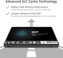 SP SILICON POWER 128GB SSD 3D NAND A55 SLC CACHE PERFORMANCE BOOST SATA III 2.5 - Brand New