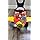 Kiddieland Disney Mickey Mouse Plane Light & Sound Activity Ride-On - Like New