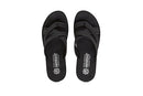 HARBORSIDES KEEGAN WOMEN’S WEDGE SANDAL COMFORTABLE WEDGES SIZE 6 - BLACK - Brand New