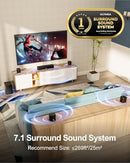 ULTIMEA 7.1CH SOUND BAR SUBWOOFER VIRTUAL SURROUND SOUND SYSTEM - Scratch & Dent