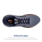BROOKS MEN'S GHOST 15 NEUTRAL RUNNING SHOE FLINTSTONE/PEACOAT/OAK SIZE 10.5 - Like New