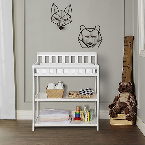 DREAM ON ME NURSERY ESSENTIALS BUNDLE DREAM ON ME ADEN 4-IN-1 MINI CRIB - WHITE - Like New