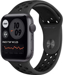 Apple Watch Nike 6 GPS 44mm Aluminum Case with Black Nike Sport Band - Like New