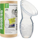 Haakaa Silicone Breastfeeding Manual Milk Pump 4 oz Capacity MHK062 - Clear - Brand New
