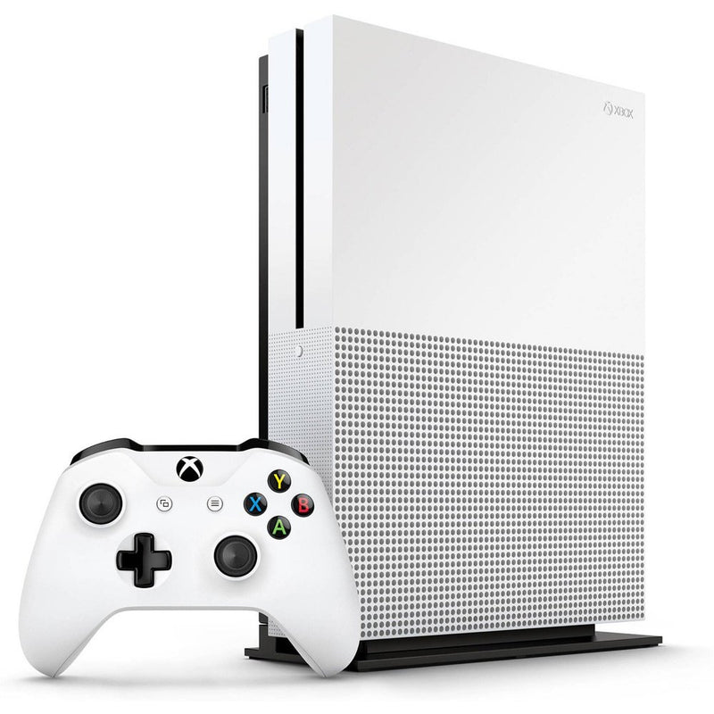 MICROSOFT XBOX ONE S 500GB CONSOLE, WITH XBOX CONTROLLER (NO - Scratch & Dent