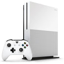 MICROSOFT XBOX ONE S 500GB CONSOLE, WITH XBOX CONTROLLER (NO GAMES) - WHITE - Like New