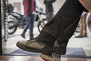 E08813 BATES TASER PERFORMANCE MEN'S MOTORCYCLE BOOTS SIZE: MEN 8 (AU/UK 7 M) - Like New