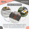 Wondersome Collapsible Storage Bin Large 8.5-Gallon/33.8-Quart Heavy-Duty 3 Pack - Brand New