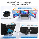 ANYKING LAPTOP SCREEN EXTENDER TRIPLE MONITOR EXTENDER 13” - 17.3” - BLACK - Like New