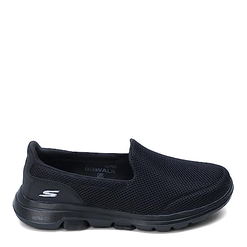 SKECHERS PERFORMANCE WOMEN'S GO WALK 5 - SIZE: WOMEN 10.5 - BLACK - Like New