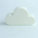 Hyzone Creative and Colorful Decorative Cloud-Shaped Magnet Keychain - White - Like New