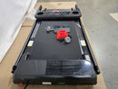 3-IN-1 TREADMILL WITH 15% INCLINE, PORTABLE TREADMILLS FOR HOME - BLACK - Like New