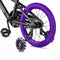 JETSON LIGHT RIDER 16" KIDS' LIGHT UP BIKE ADJUSTABLE HANDLEBAR - BLACK/PURPLE - Like New