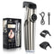 VIVAEASE VACUUM BEARD TRIMMER FOR MEN, UPGRADE ADJUSTABLE LENGTH - BLACK GREEN - Like New