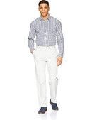 AMAZON ESSENTIALS CLASSIC WRINKLE-RESISTANT FLAT-FRONT CHINO LIGHT GRAY 32X30 - Like New