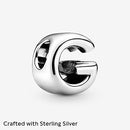 797461 PANDORA LETTER 925 STERLING SILVER CHARM STYLE G - SILVER - Like New