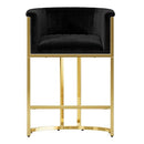 MEAROUNLIVING 26" H COUNTER HEIGHT BAR STOOLS, MODERN, BY011-06-01 - BLACK - Like New