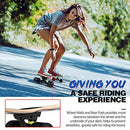 BELEEV 27 Inch Skateboard, Complete Wood Trick Skateboard, 7 Ply Maple - Black - Like New