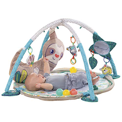 Infantino 4-in-1 Sloth Jumbo - Combination Baby Activity Gym and Ball Pit - Like New