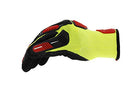 MECHANIX WEAR: M-PACT KNIT CR3A3 WORK GLOVES (LARGE, YELLOW/BLACK) - Size L - Like New