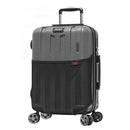 OLYMPIA U.S.A SIDEWINDER 21" CARRY ON LUGGAGE EXPANDABLE HARDSIDE - GRAY - Brand New